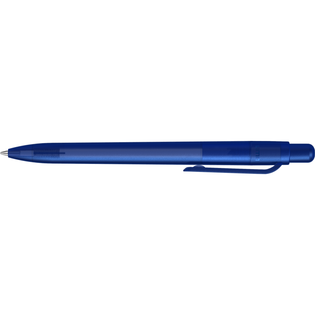 Recycled Pet Pen Future Frozen Druckkugelschreiber - dunkelblau-931