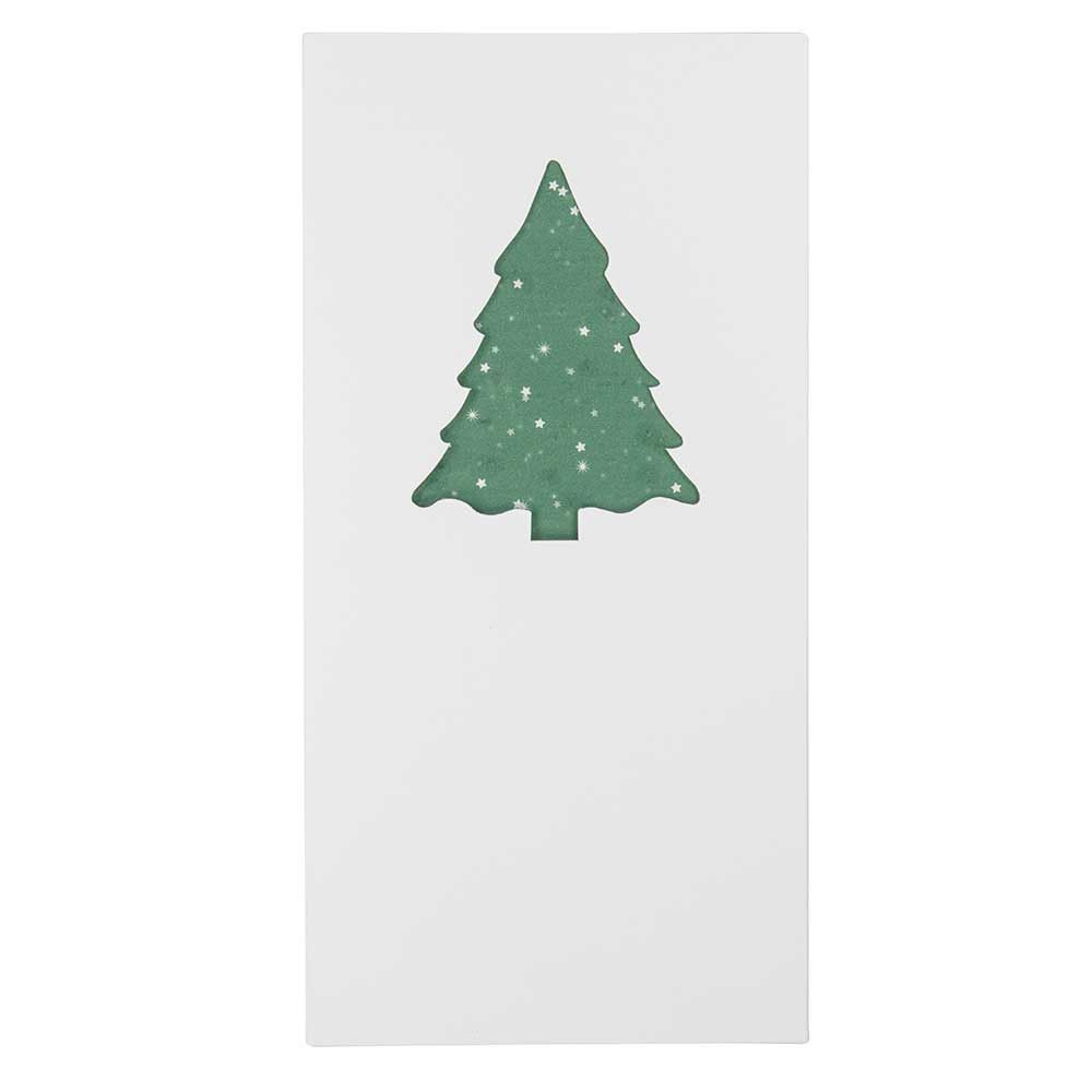 Samenpapier-Karte Fichte - Fichte - Graspapier Digitaldruck Vorderseite-550