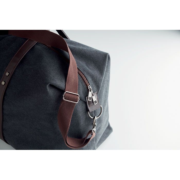 Weekender Canvas 450 g/m² ZURICH - schwarz-436