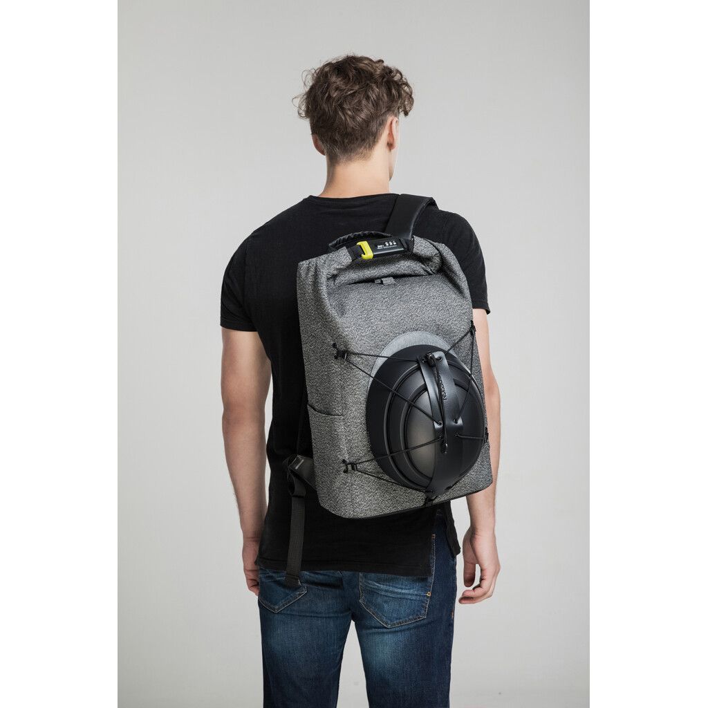 Urban schnitthemmender Anti-Diebstahl-Rucksack - grau-491