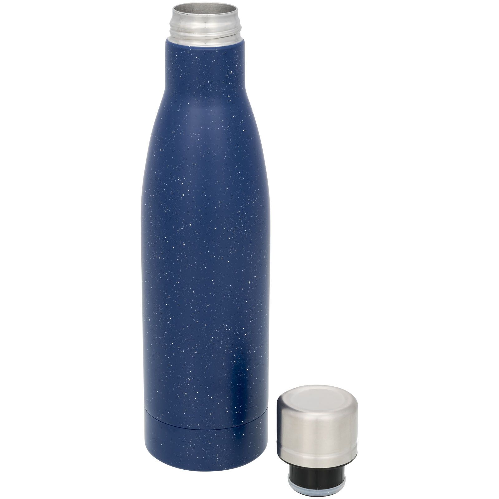 Vasa Kupfer-Vakuum Isolierflasche, gesprenkelt, 500 ml - blau-372