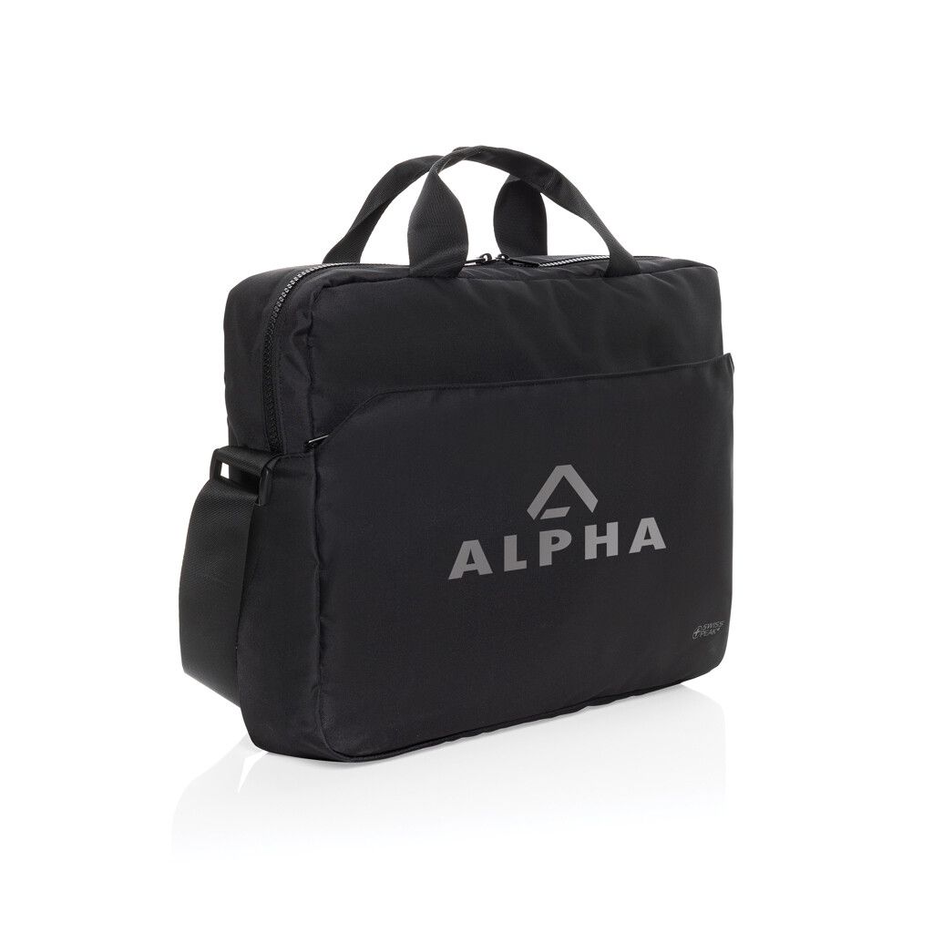 Swiss Peak Aware™ RPET Essential 15.6" Laptop Tasche - schwarz-560