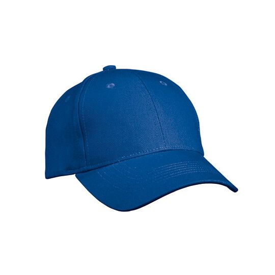 6 Panel Cap Heavy Cotton - royal-79
