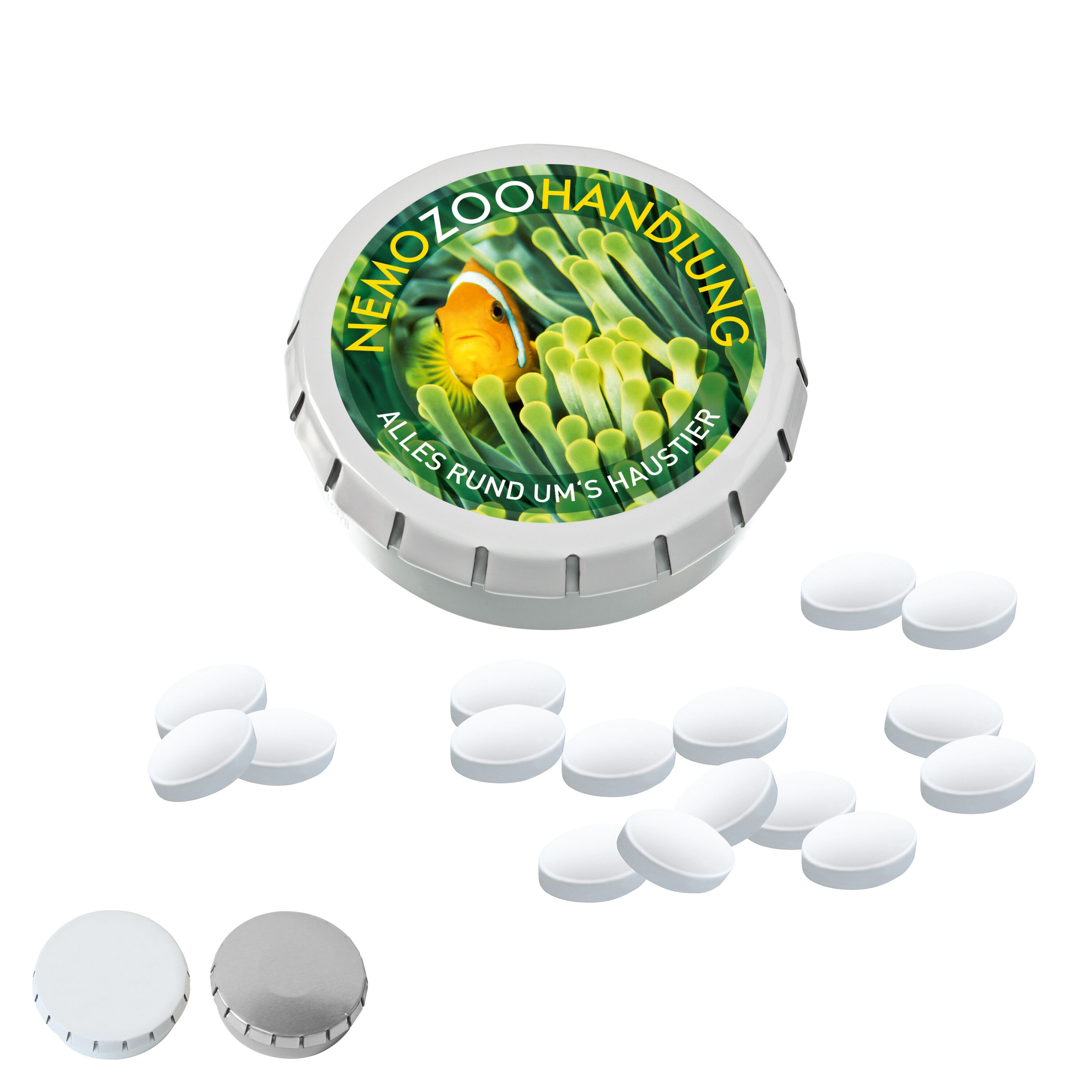 SUPER-MINI-Drück-mich-Dose mit Cool Ice, 20g-150