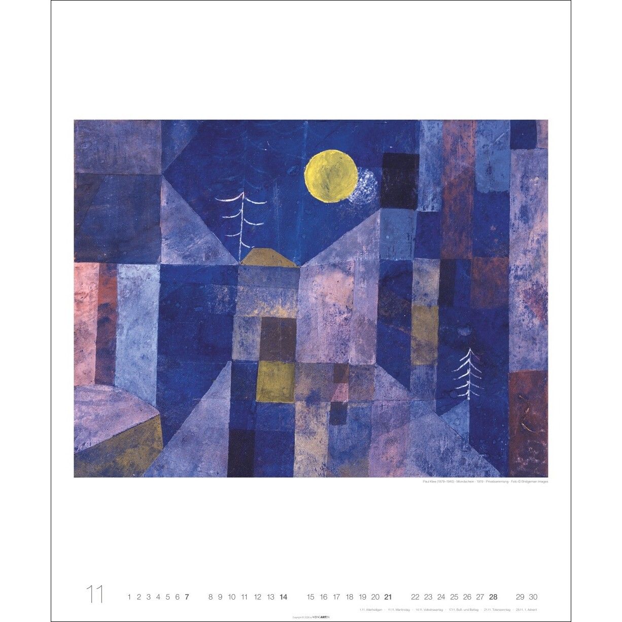 Kunst in Blau Edition - Kunst & Kultur Kalender-918