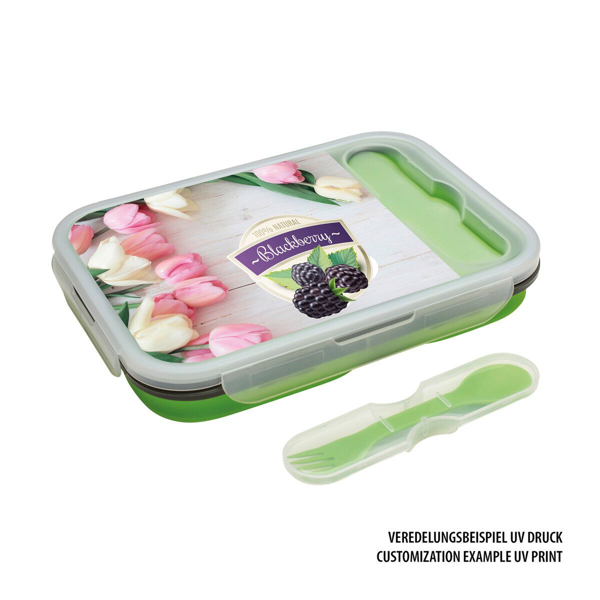 Lunch Set REFLECTS-SILLIAN - hellgrün-820