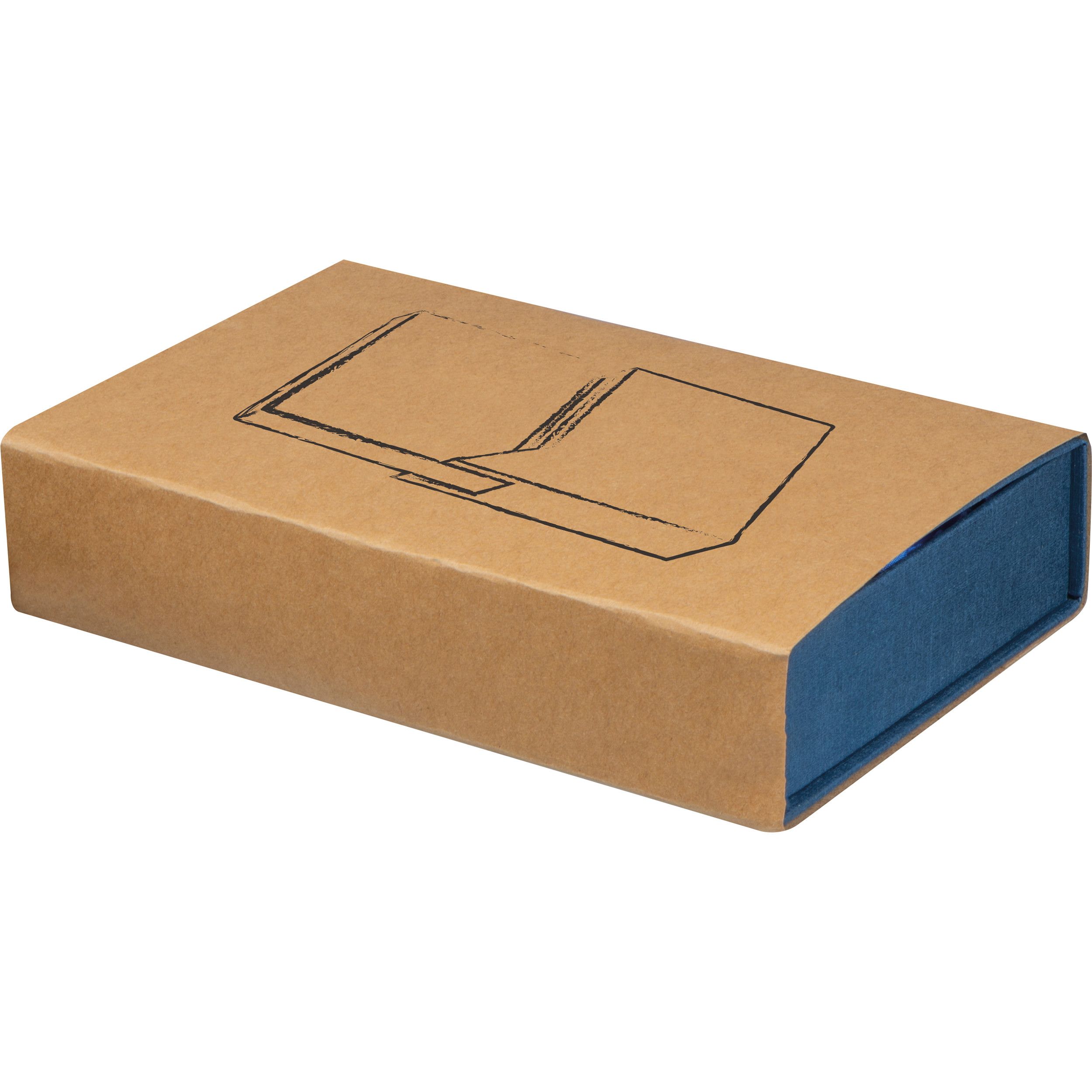 Trophäe mit Holzsockel - beige-596