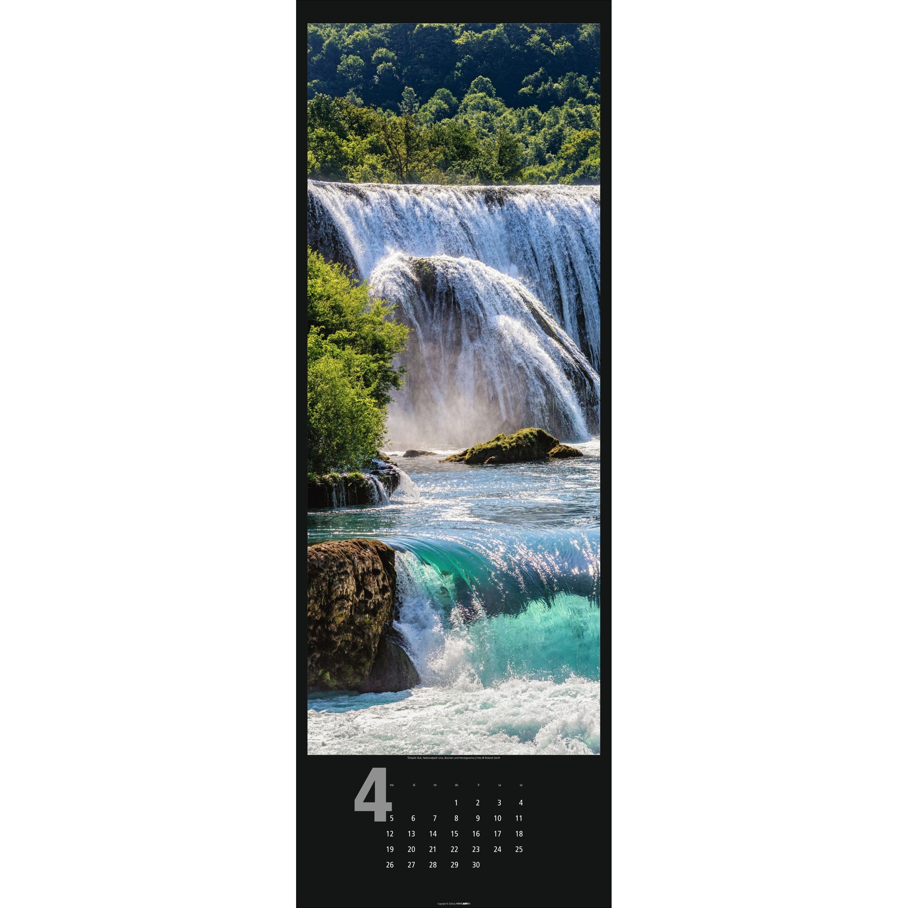 Wasserfälle - Landschaft & Natur Kalender-483