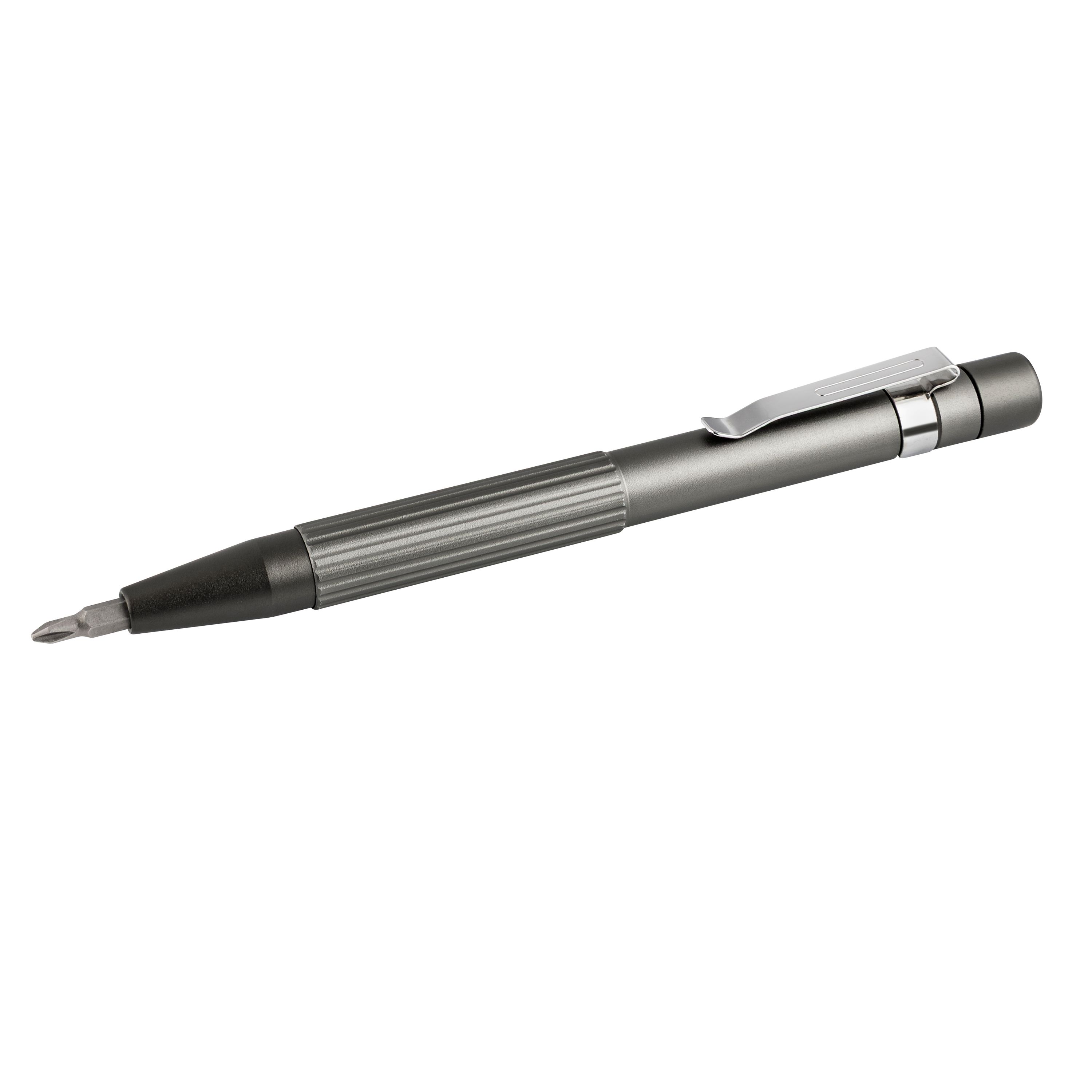 Metmaxx® Schraubendreher Stift "BitPenPro" - titan-810