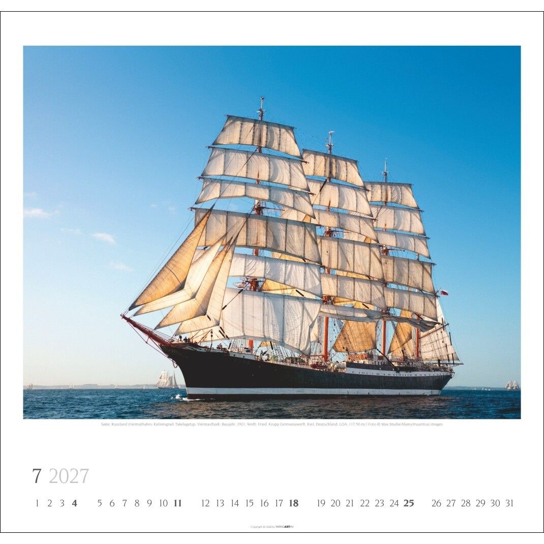Tall Ships - Sport  Kalender-491