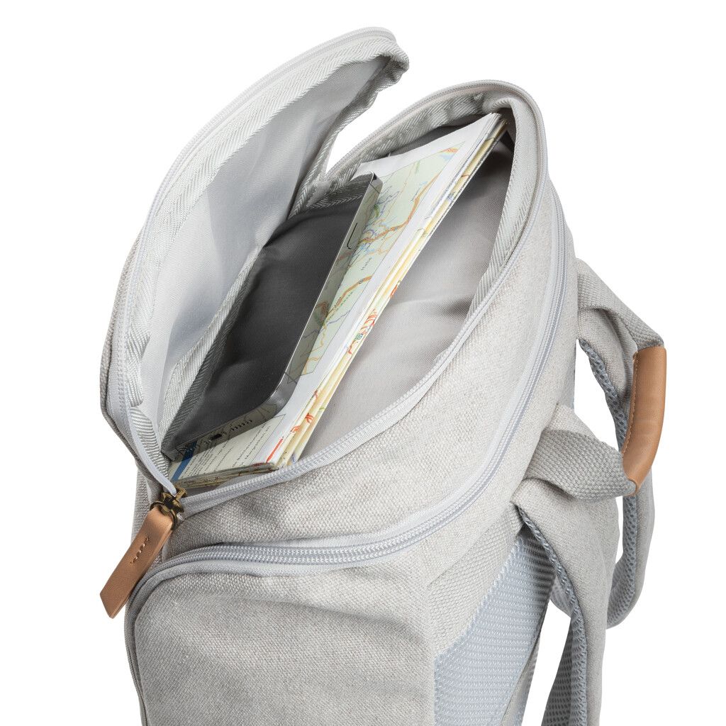 Impact AWARE™ 16 oz. r recyceltem canvas 15" Laptop-Rucksack - grau-399