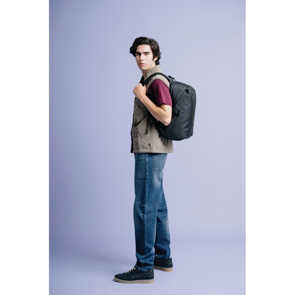 Bobby Soft, Anti-Diebstahl-Rucksack - schwarz-527