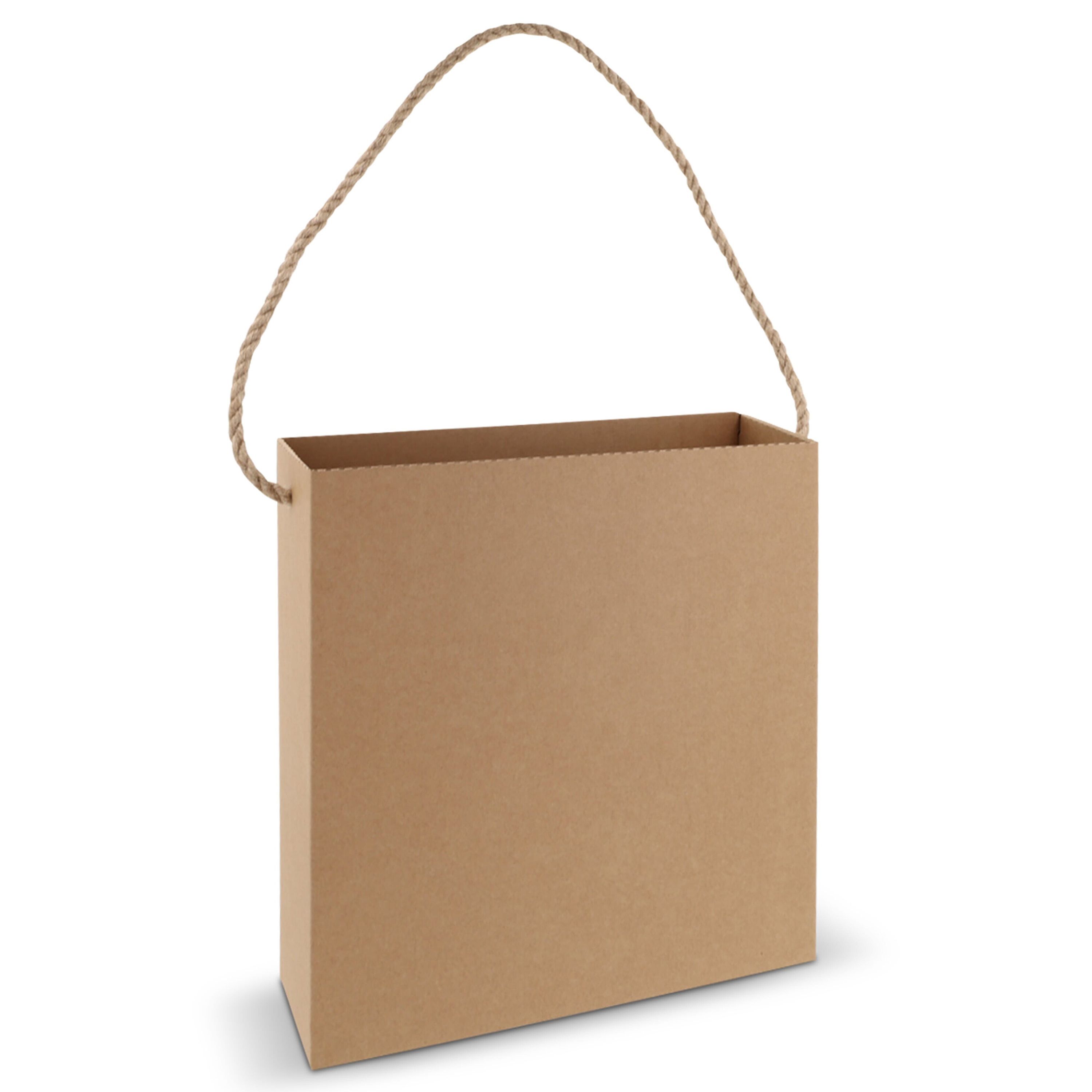 Kartontasche  35x35x11cm - braun-29