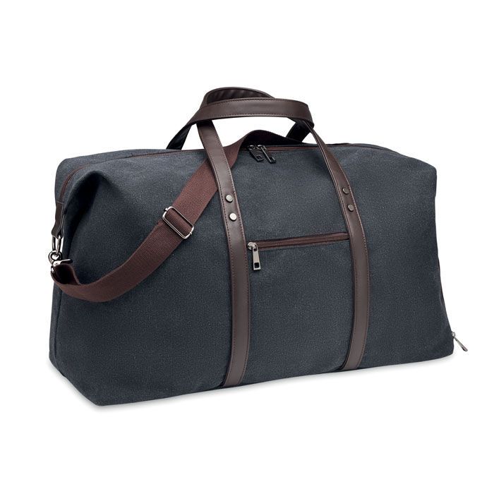 Weekender Canvas 450 g/m² ZURICH - schwarz-581