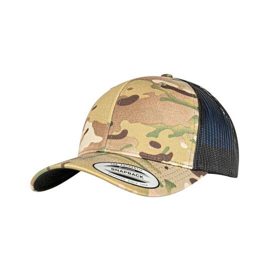 Retro Trucker Multicam Cap - alpina multicam-477