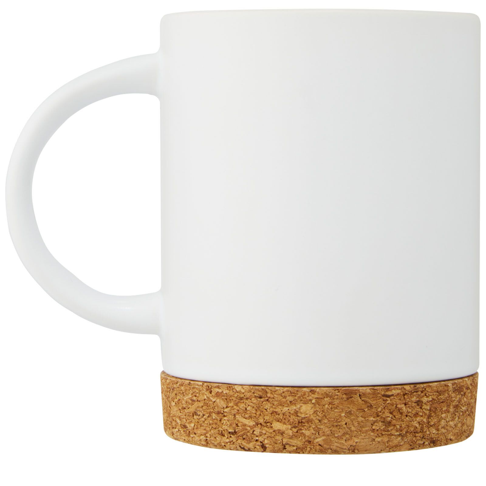 Neiva 425 ml Keramiktasse mit Korkboden - weiss-946