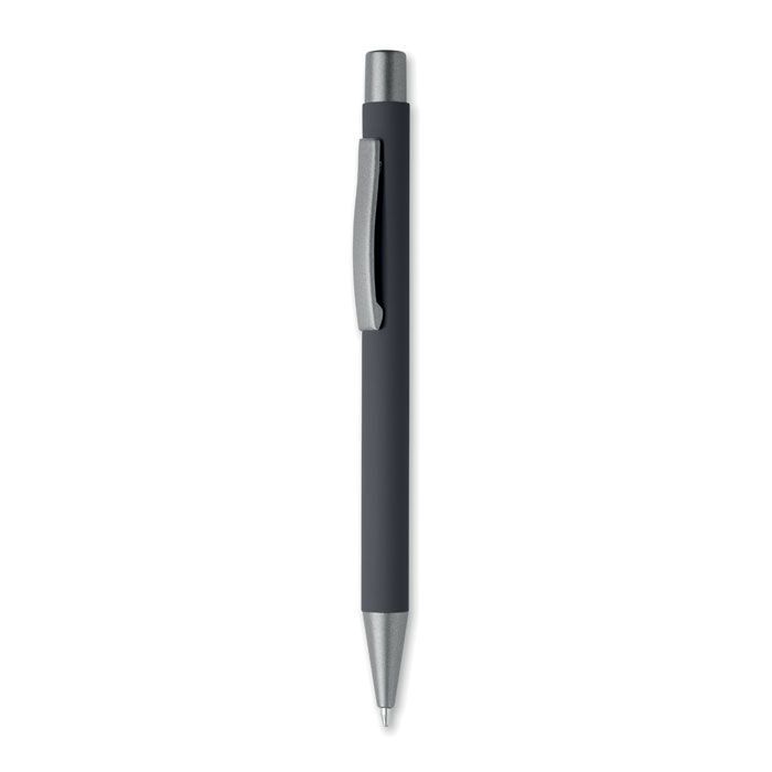Druckkugelschreiber recy. Alu NALI - schwarz-992