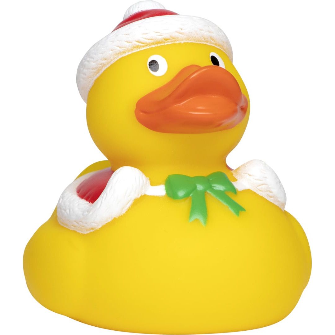 Quietsche-Ente Weihnachten klein - bunt-286