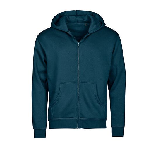 UNLABELED Hooded Full Zip Sweatshirt - ink blue-713