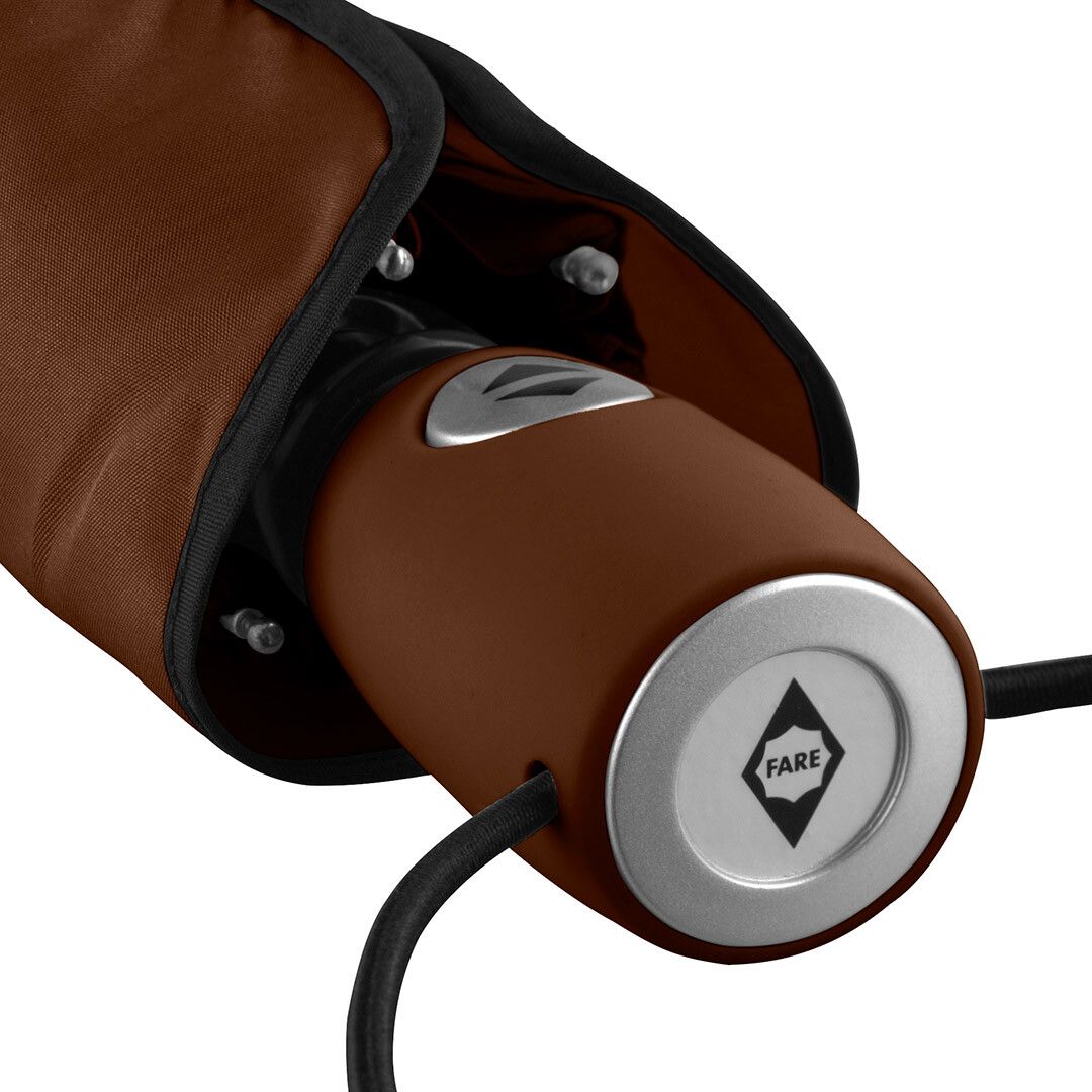 Mini-Taschenschirm FARE® AOC Ø97 cm - braun-680