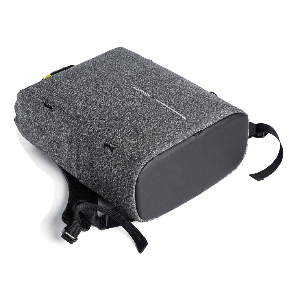 Urban schnitthemmender Anti-Diebstahl-Rucksack - grau-256