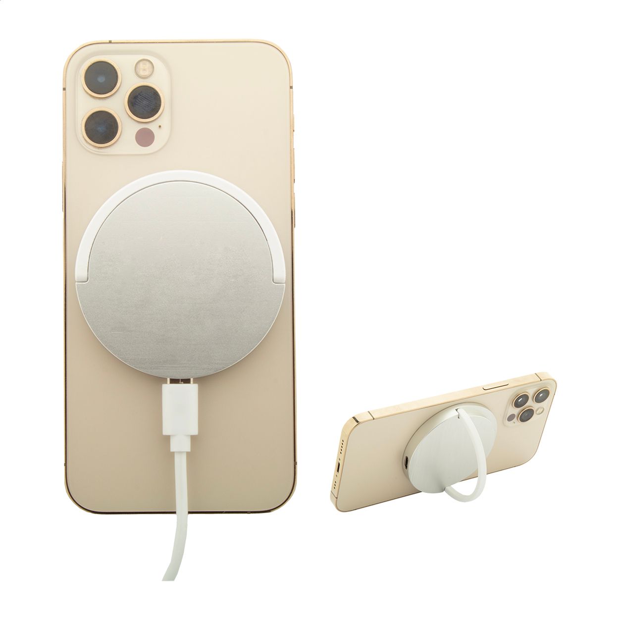 Magnetischer Wireless-Charger RaluHold - silber-209