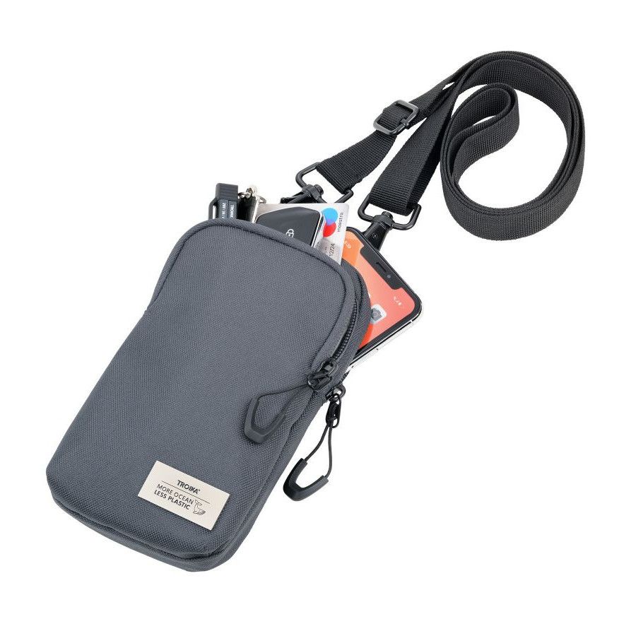 Smartphone Umhängetasche BLUE CYCLE SMARTBAG - dunkelgrau-448