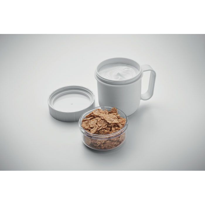 Müslibecher 450 ml CUP ON GO - weiß-540