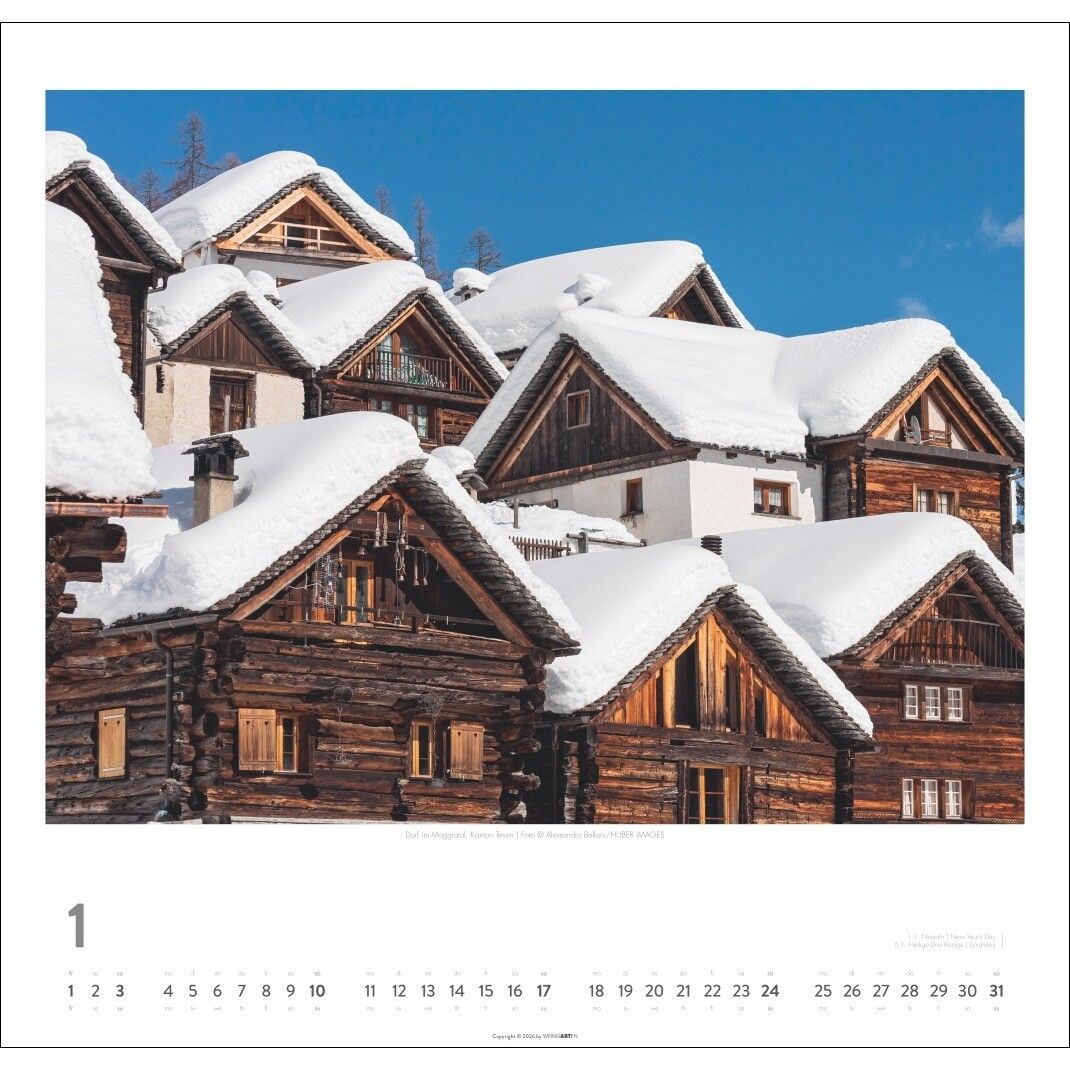 Schweiz - Landschaft & Natur Kalender-522