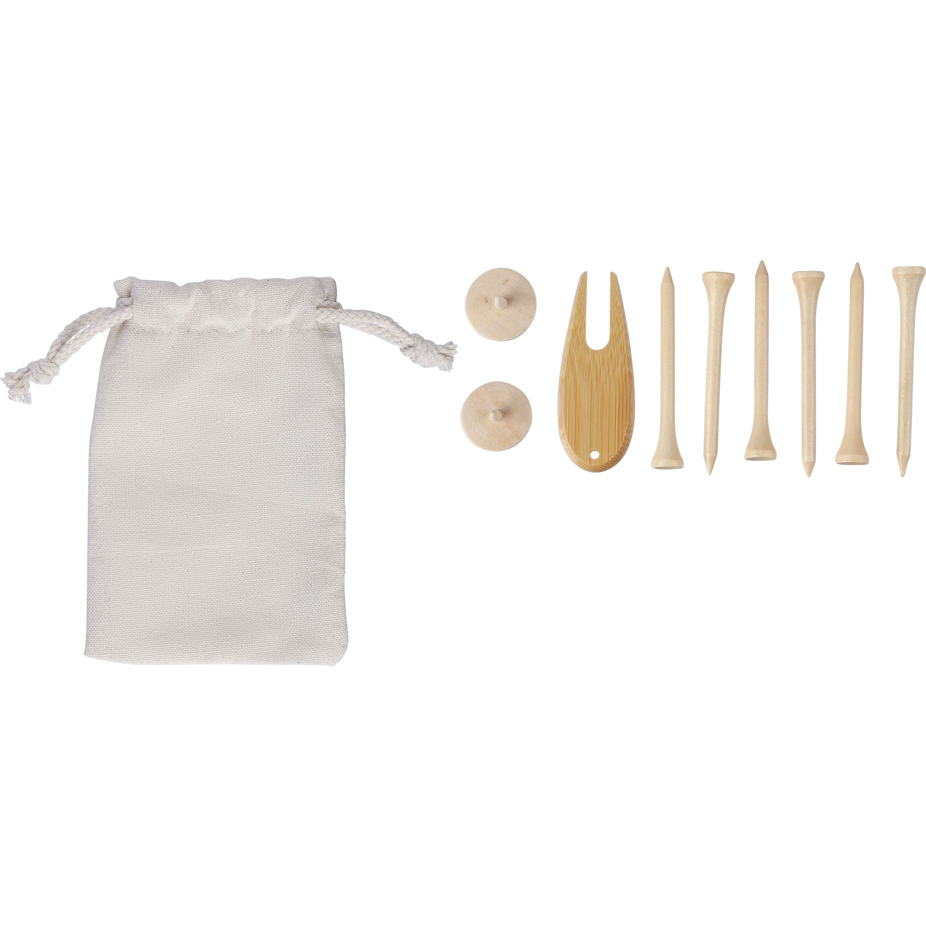 Golf Tees aus Holz - braun-2