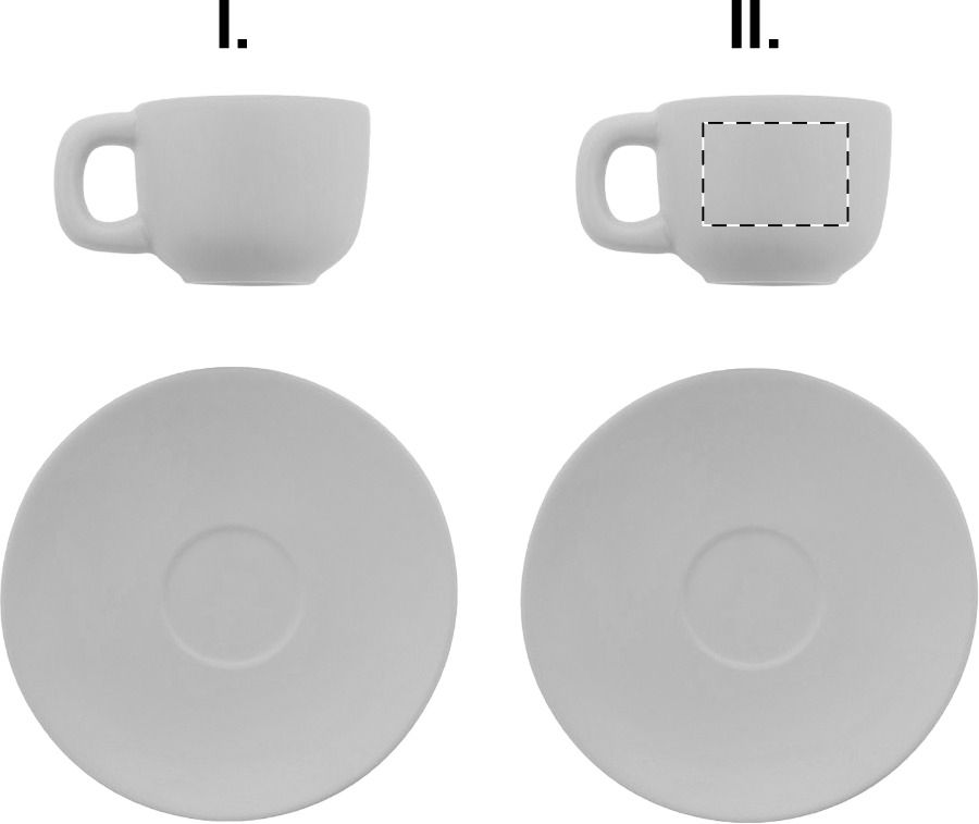 Veredelungsposition Tasse 2 - für Linkshänder