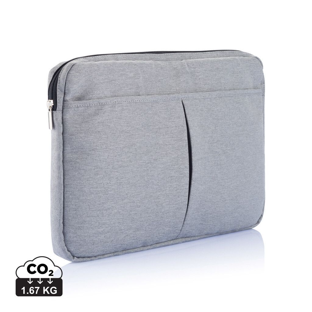 15” Laptophülle, PVC-frei - grau-45