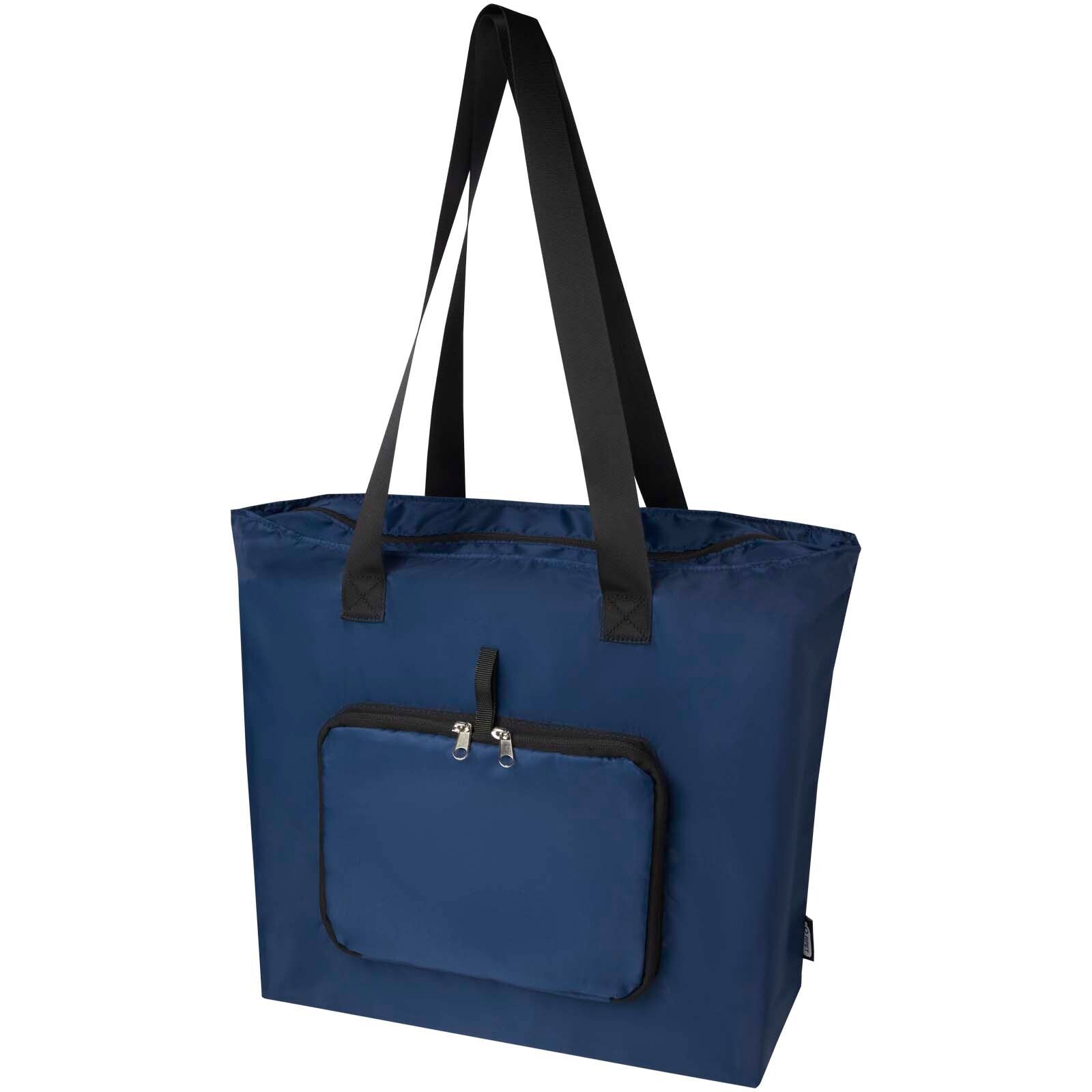 EcoFold faltbare RPET Tragetasche 16 L - navy-781