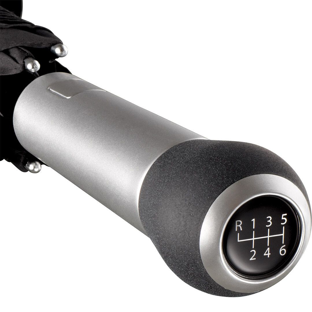 Midsize-Stockschirm FARE® Gearshift mit waterSAVE® Bezug Ø115 cm - schwarz-792