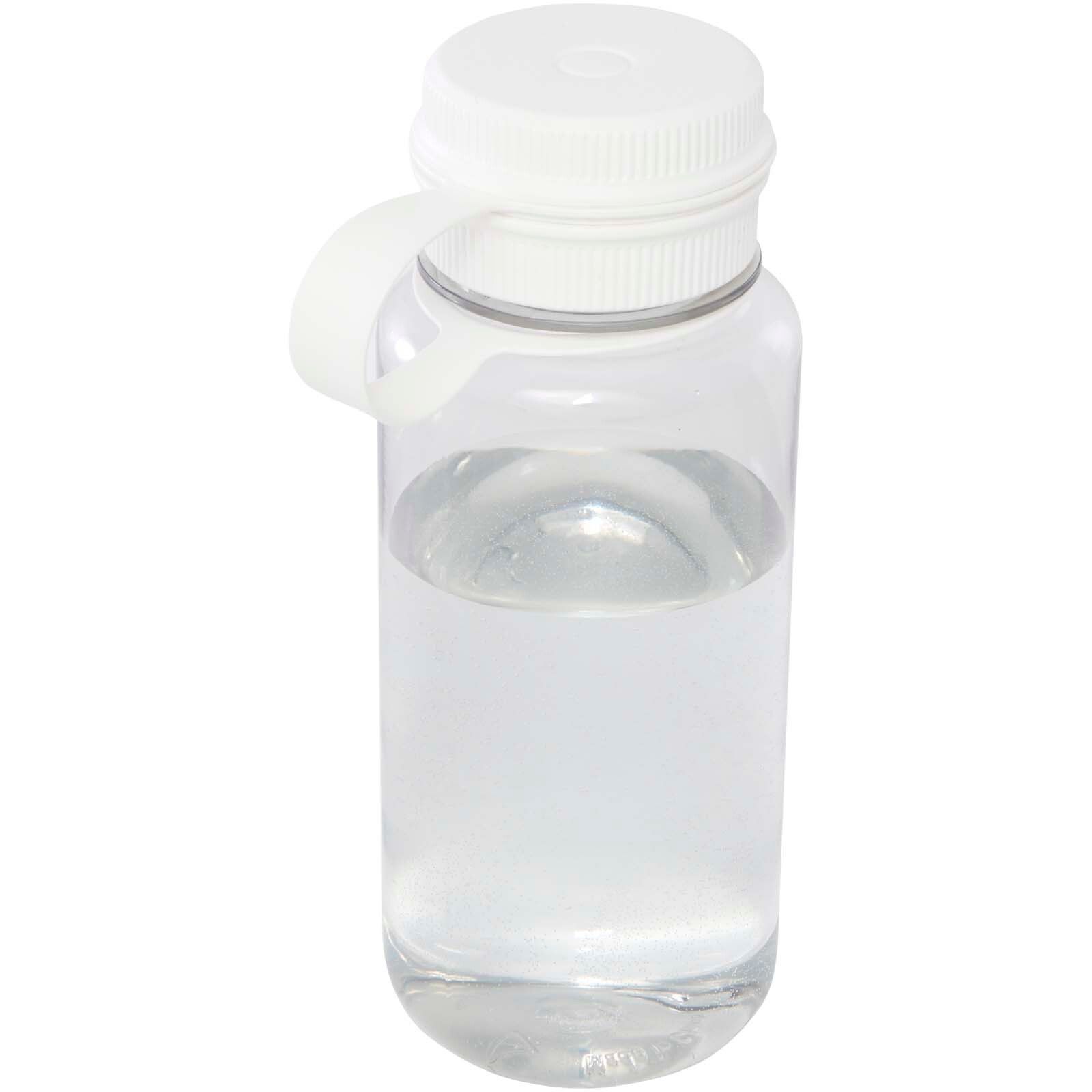 Ryder 900 ml RCS-zertifizierte RPET-Sportflasche mit Multifunktionsdeckel  - weiss-420