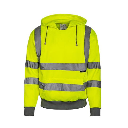 Hi-Vis Workwear Hoody Cork - signal yellow-124