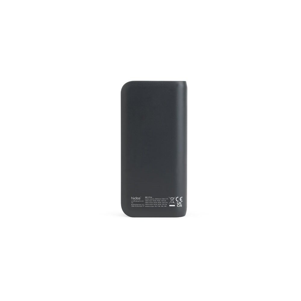 BECKER 20 20.000 mAh Powerbank aus recyceltem ABS - schwarz-918