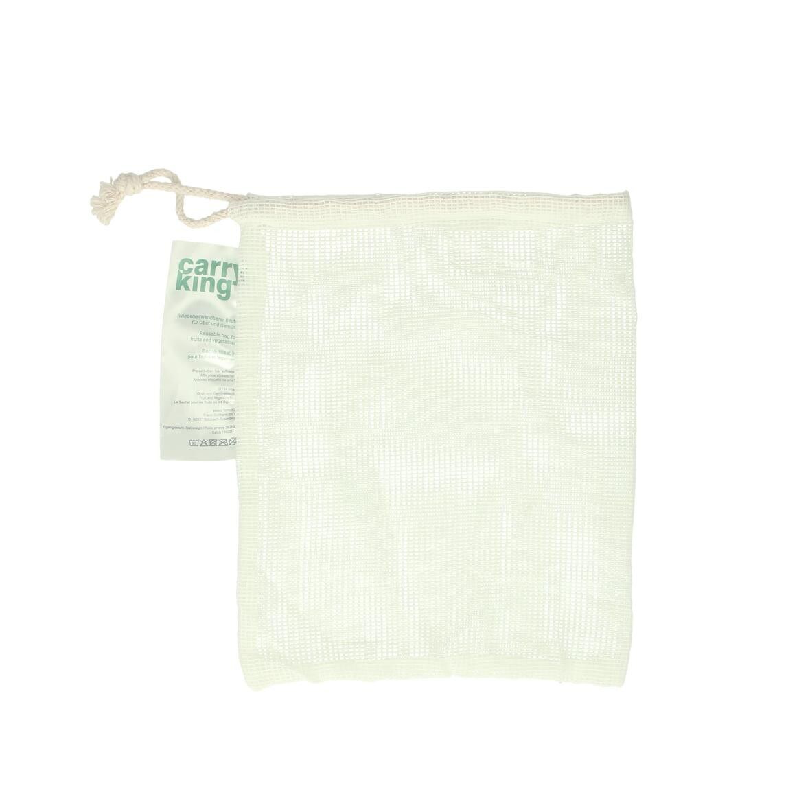 Obst- und Gemüsebeutel Cotton ECOCARE, small - natur-778