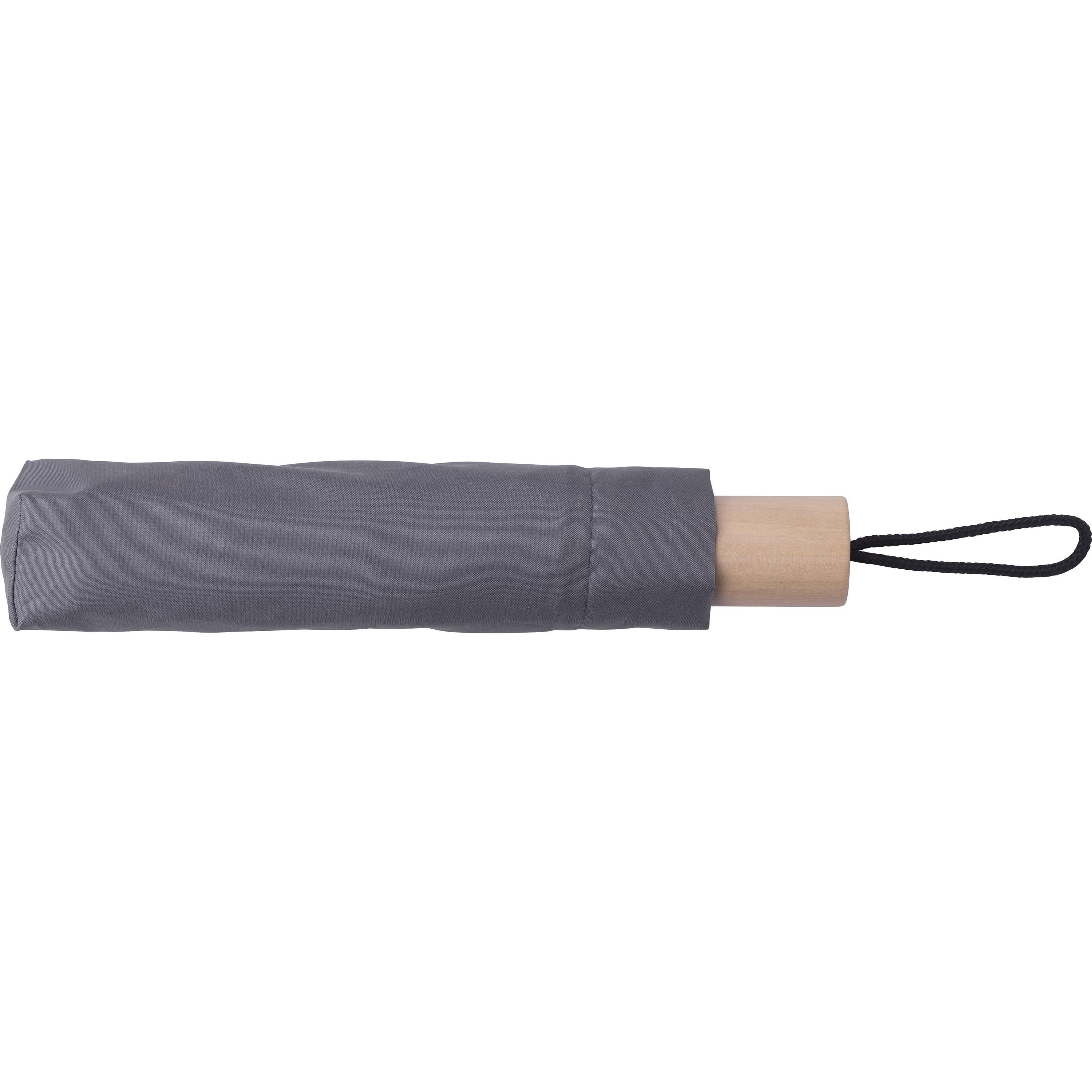 rPET 190T Regenschirm Brooklyn - grau-775