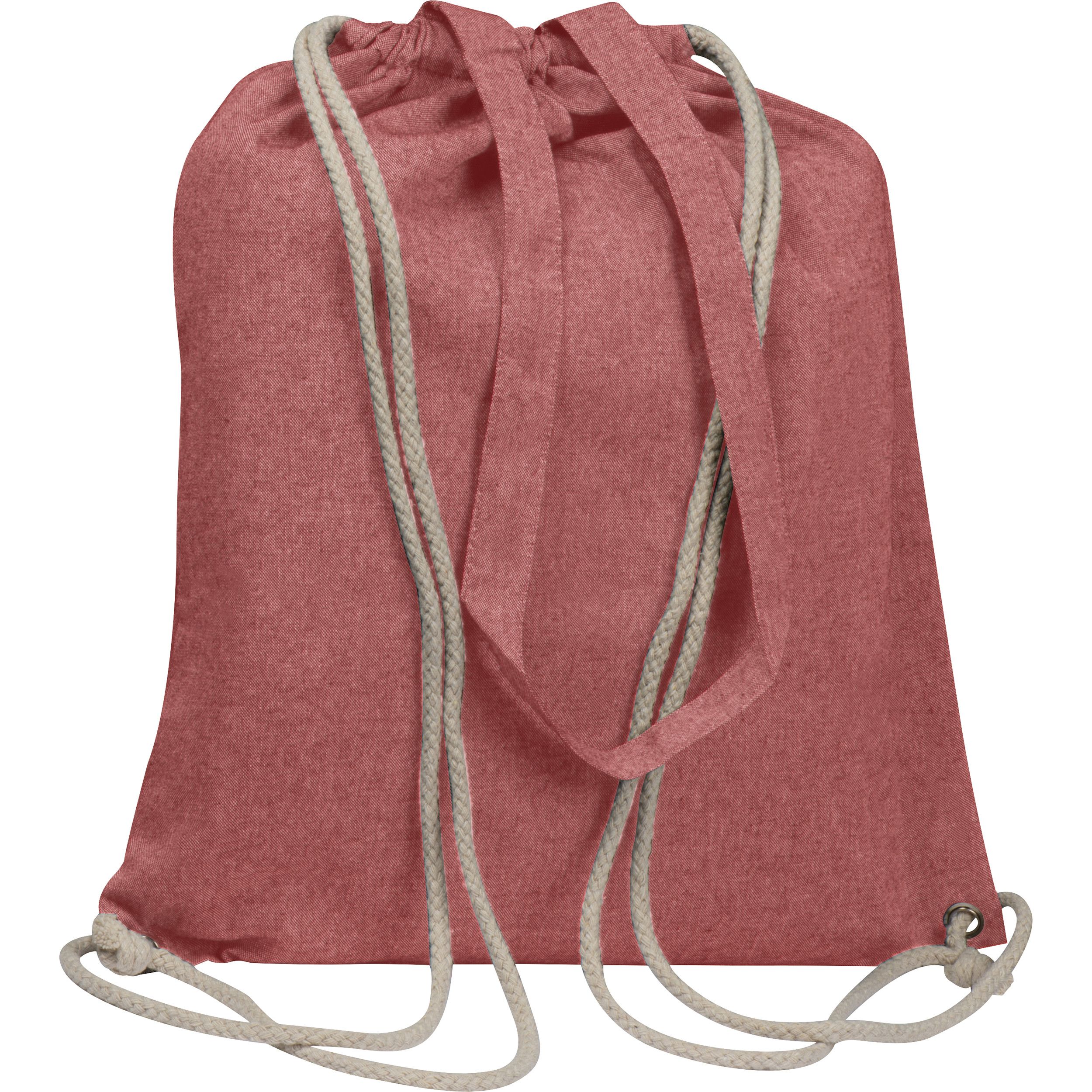 Recycelte Baumwolltasche Addison - rot-5