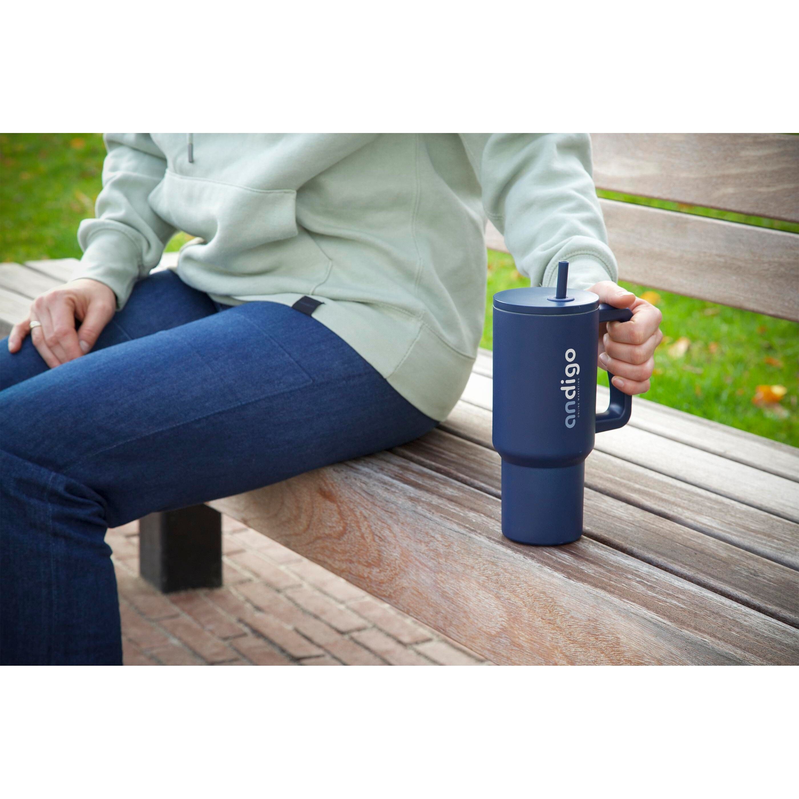 Rhino RCS Recycled Steel Cup 900 ml - marineblau-280