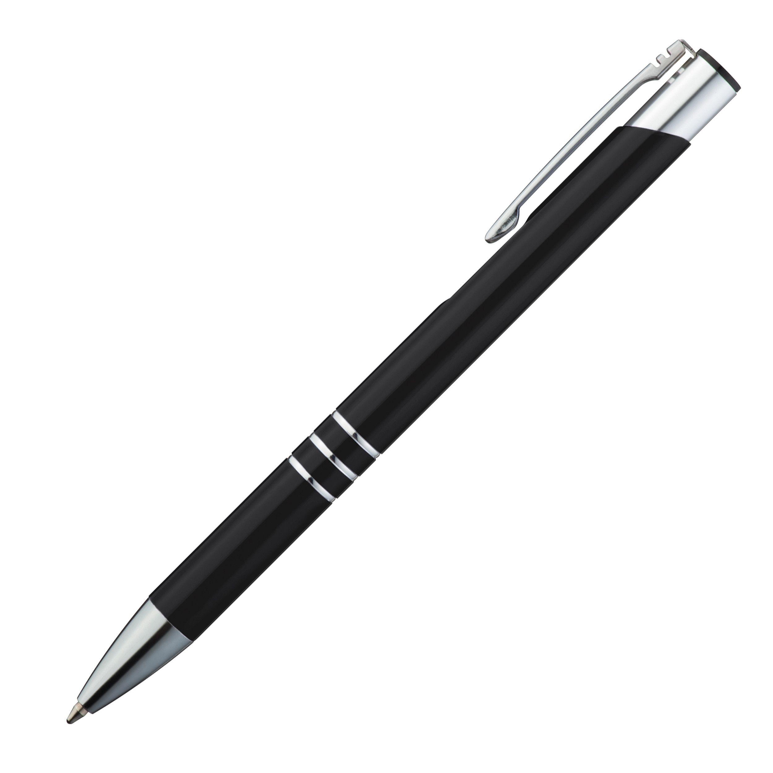 Metall Kugelschreiber Ascot - schwarz-531