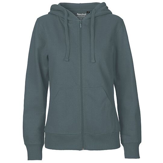 Ladies´ Zip Hoodie - teal-726