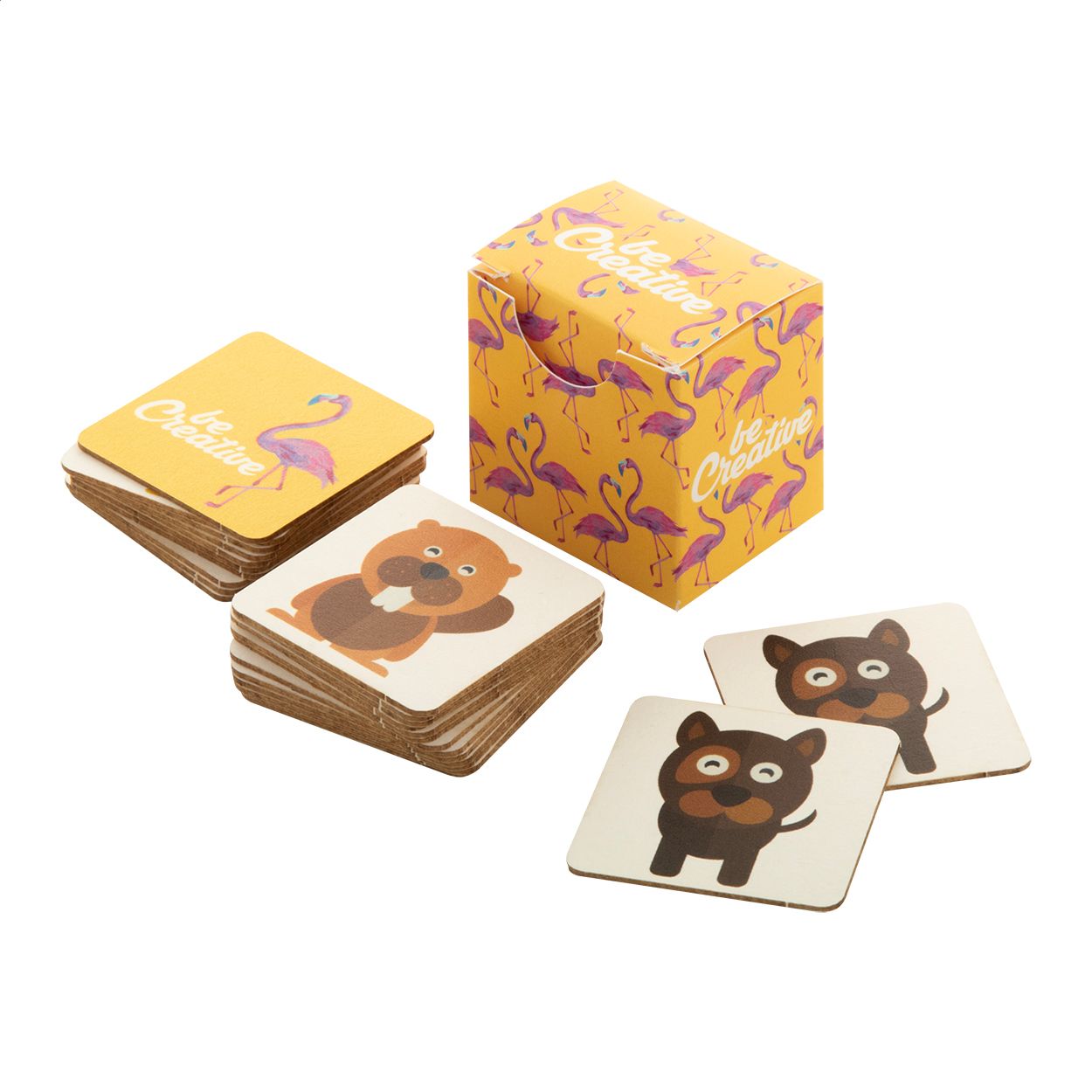 Peppermor Individuelles Memory-Spiel Tiermotive - natur-711