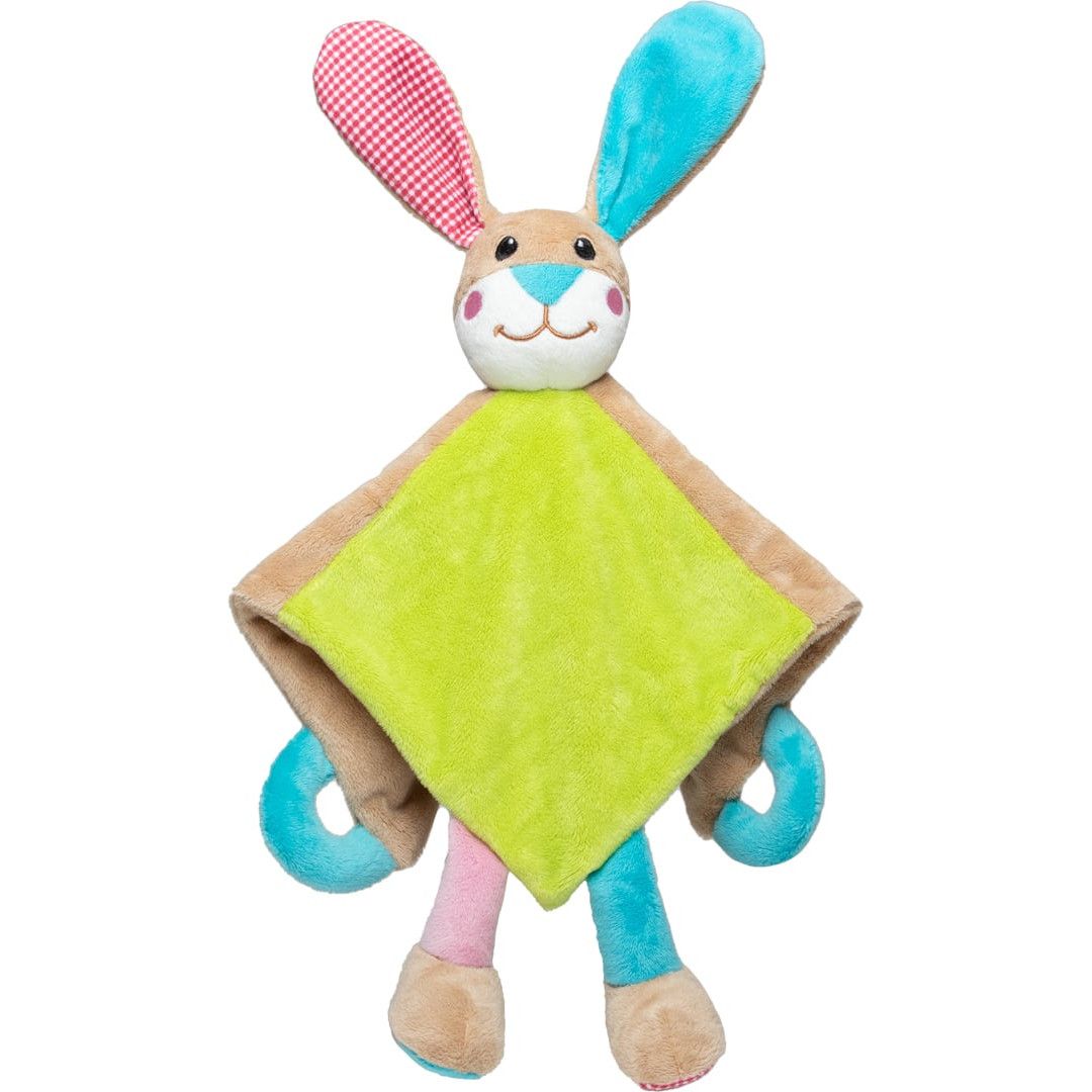 MiniFeet® Schmusetuch Hase - bunt-353