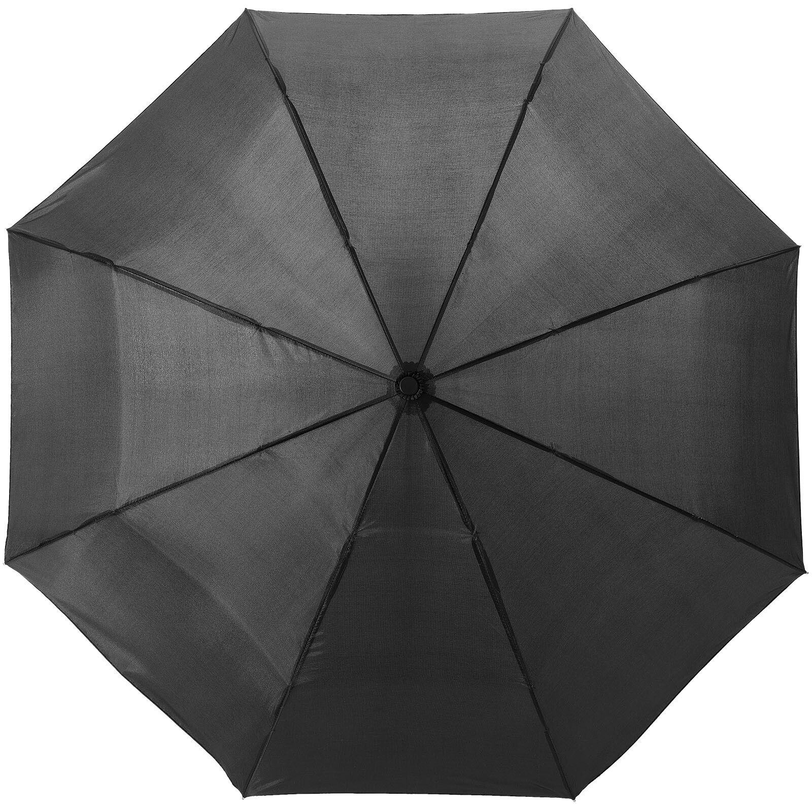 Alex 21,5" Vollautomatik Kompaktregenschirm - schwarz -  silber-458