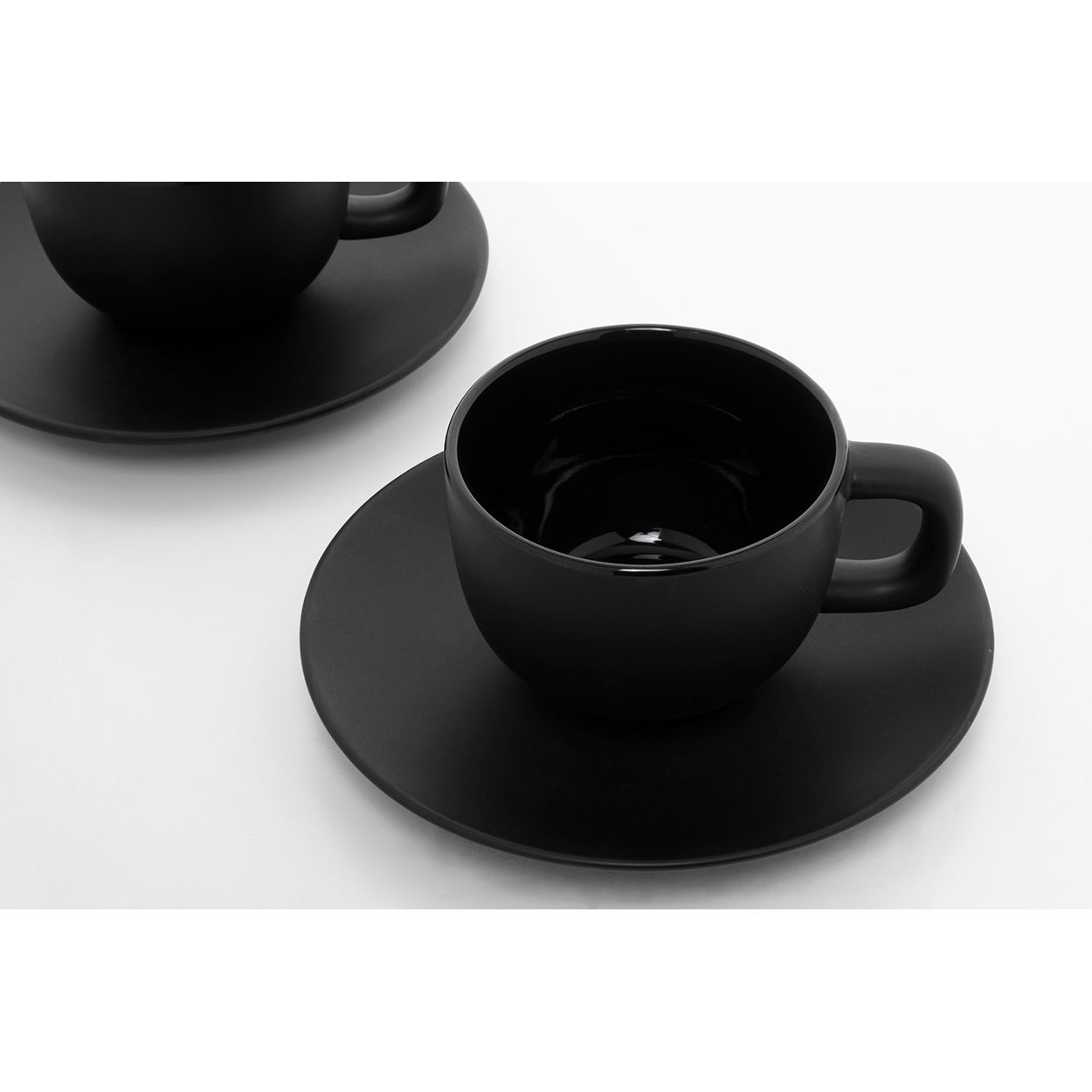 Caturra Plus Cappuccinotassenset - schwarz-367