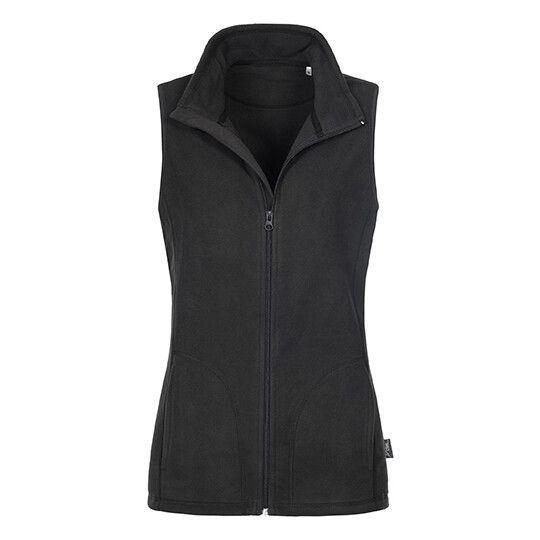 Classic Fleece Vest Women - black opal-448