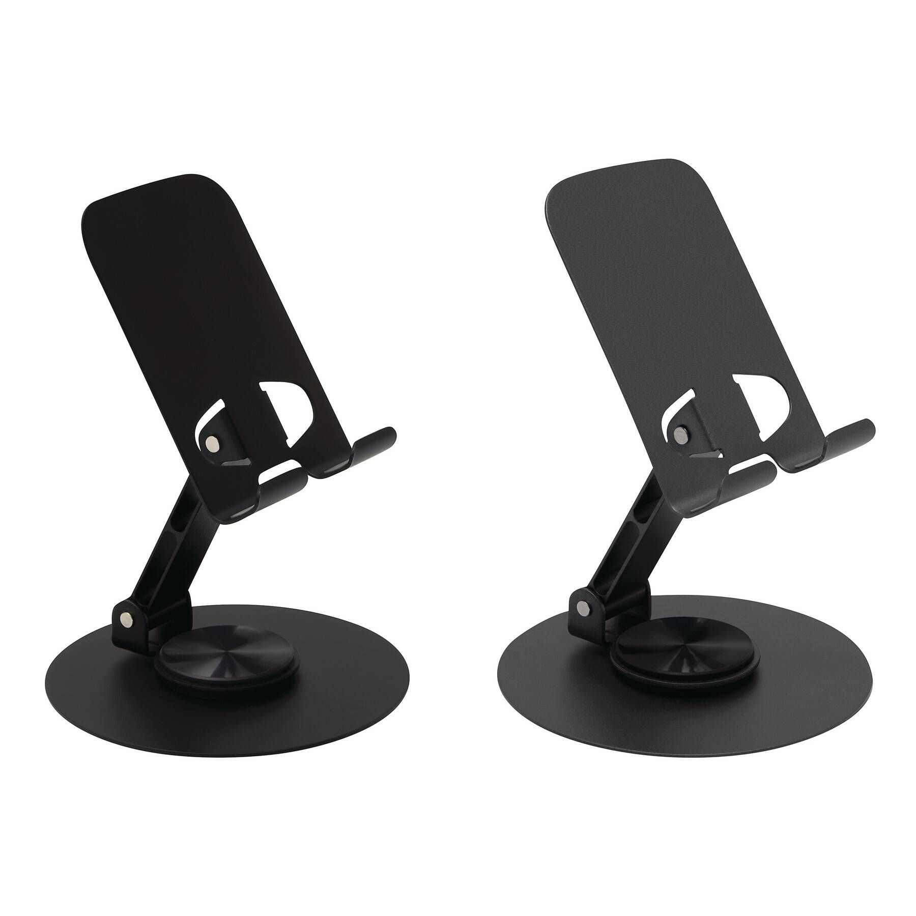 Faltbarer Stahl-Telefonhalter DESK MASTER - anthrazit-289