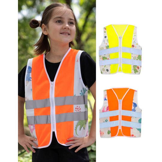 Children´s Safety Vest Action Dinosaurs CO² Neutral - brachiosaurus-559